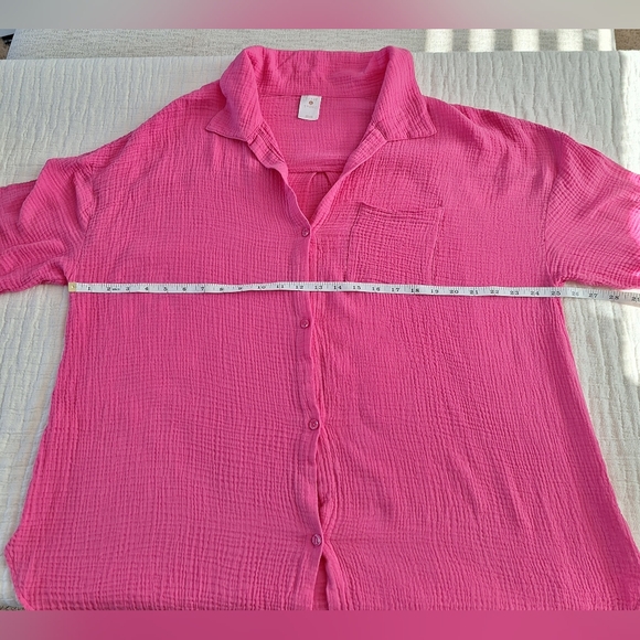 Shade & Shore Pink Swim Coverup - Picture 5 of 10